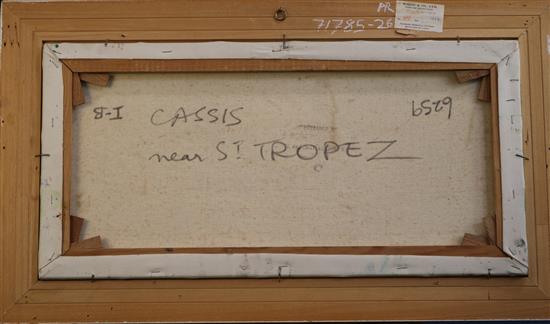 § Cecil Rochfort DOyly John (1906-1993) Cap Ferrat, near Nice and Cassis near St Tropez 14 x 28in.